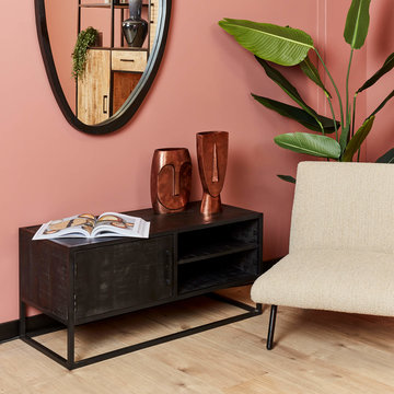 Starfurn Tv meubel Denver Black 100 cm