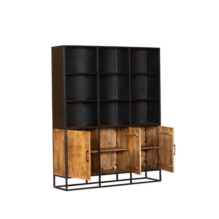 Starfurn Boekenkast Oakland | 3 deuren