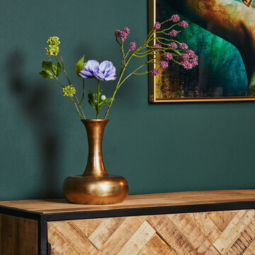 Starfurn Vaas Sway Small | Antiek goud