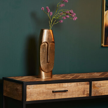 Starfurn Vaas Liv - Antiek goud | Small