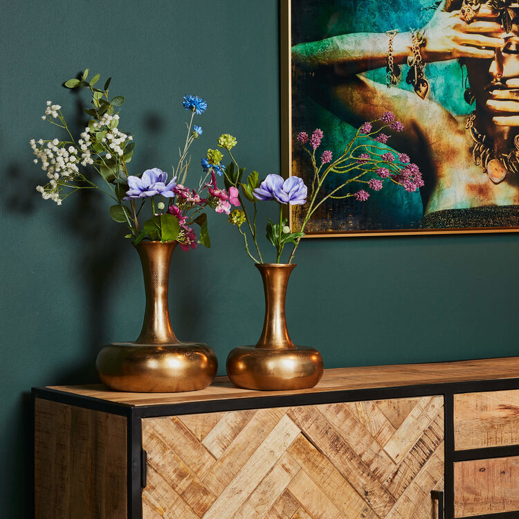 Starfurn Vaas Sway Large | Antiek goud