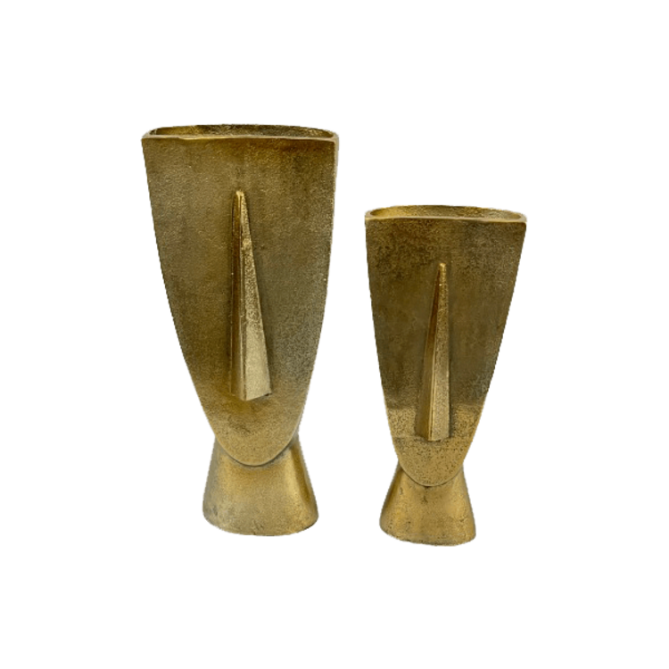 Starfurn Vaas Fin - Antiek goud | Large