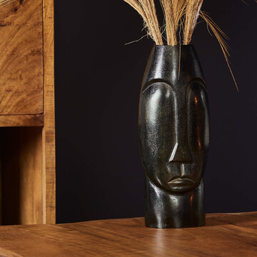 Starfurn Vaas Lyra - Zwart | Large