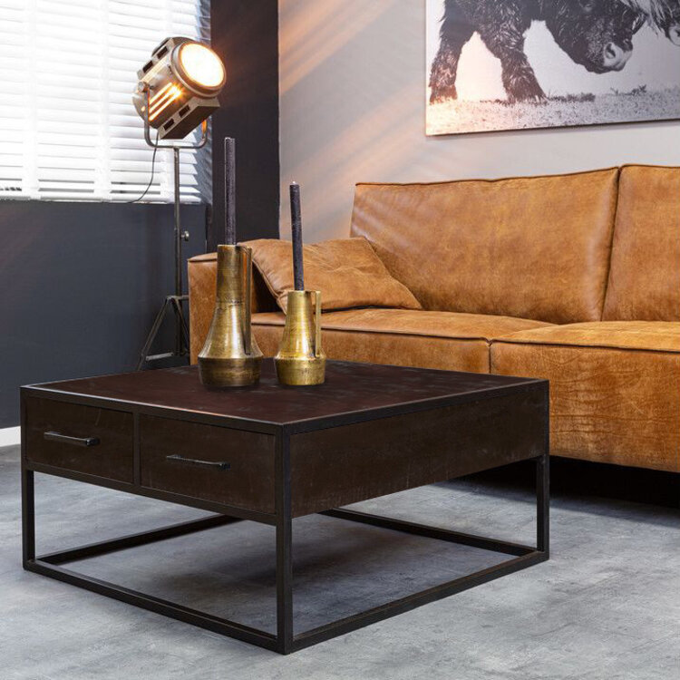 Starfurn Salontafel Denver Black | 80 cm