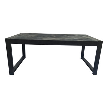 Starfurn Zwarte salontafel Boaz black | 110 cm