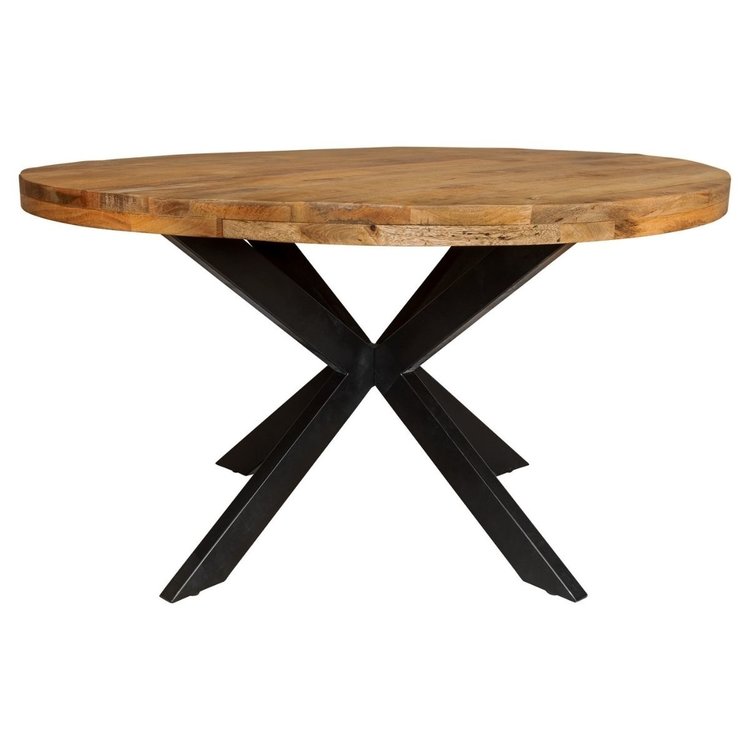 Starfurn Eetkamertafel Denver | Rond | Mangohout | 110 cm
