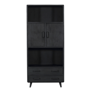 Starfurn Boekenkast Omaha Black | 90 cm