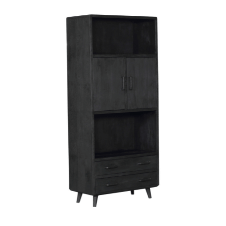 Starfurn Boekenkast Omaha Black | 90 cm