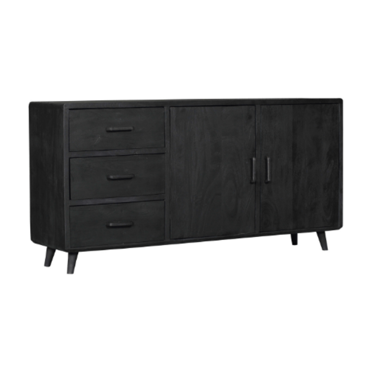 Starfurn Dressoir Omaha Black | 180 cm
