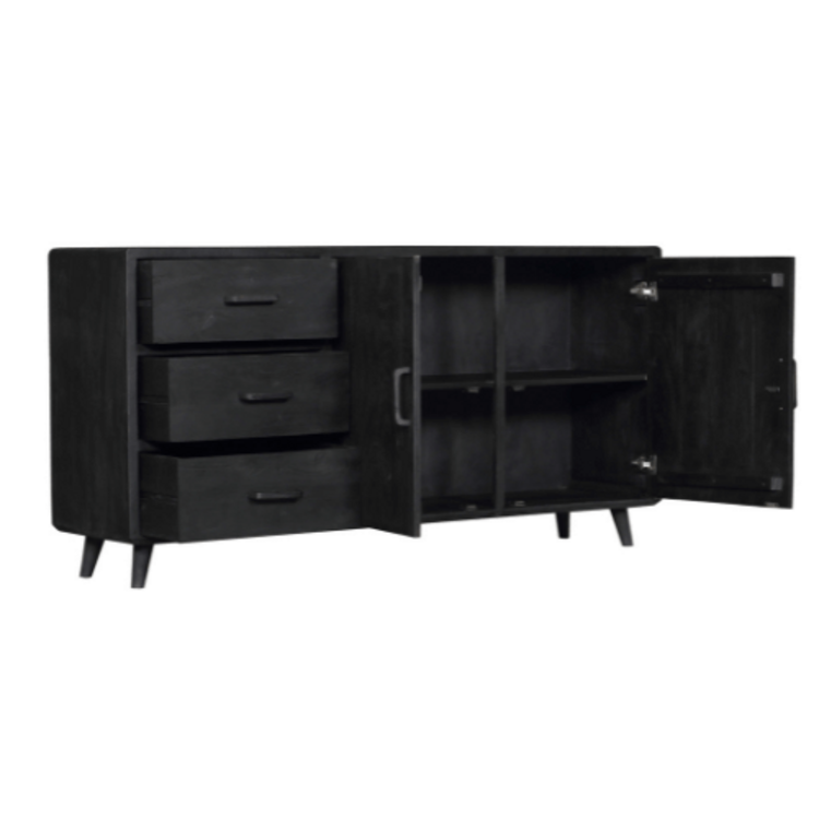 Starfurn Dressoir Omaha Black | 180 cm