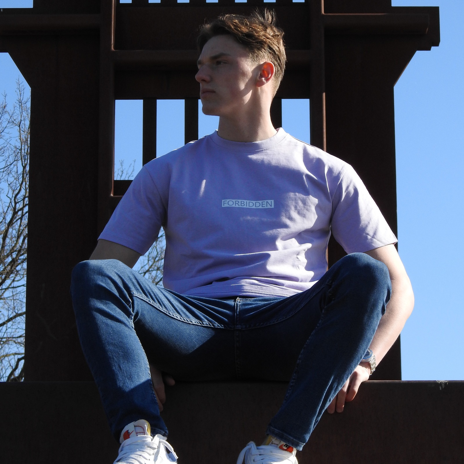 T-shirt - Mana dark lila