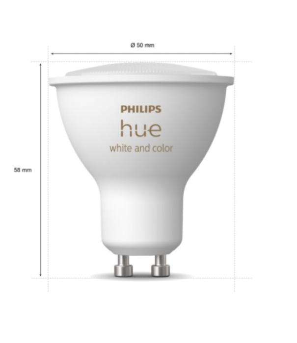 Philips HUE White and Color GU10 duo verpakking (2-pack)