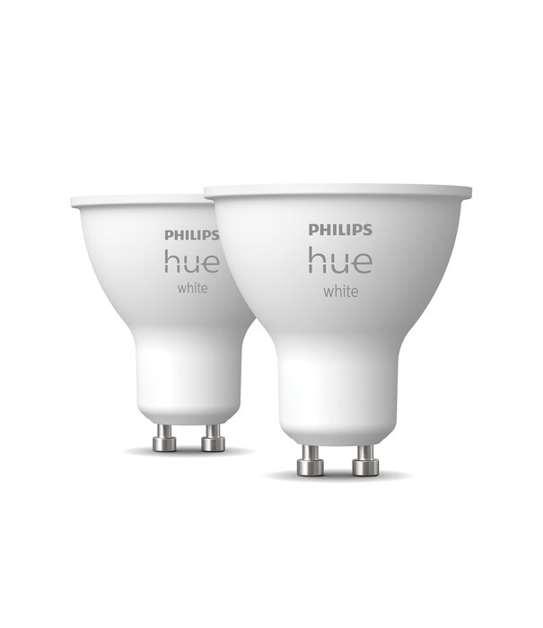 Philips HUE White  GU10 duo verpakking  (2-pack)