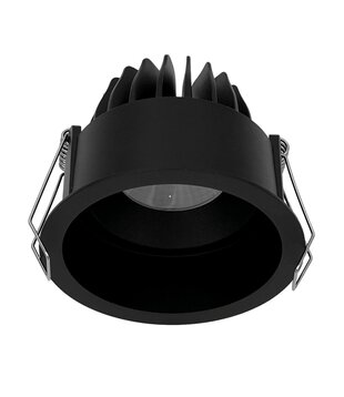 Inbouwspot  zwart EVOLUCE DEEP TILT - 2700K