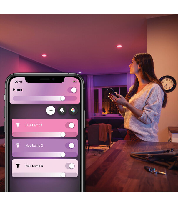 Philips HUE White and Color GU10 (3-pack)