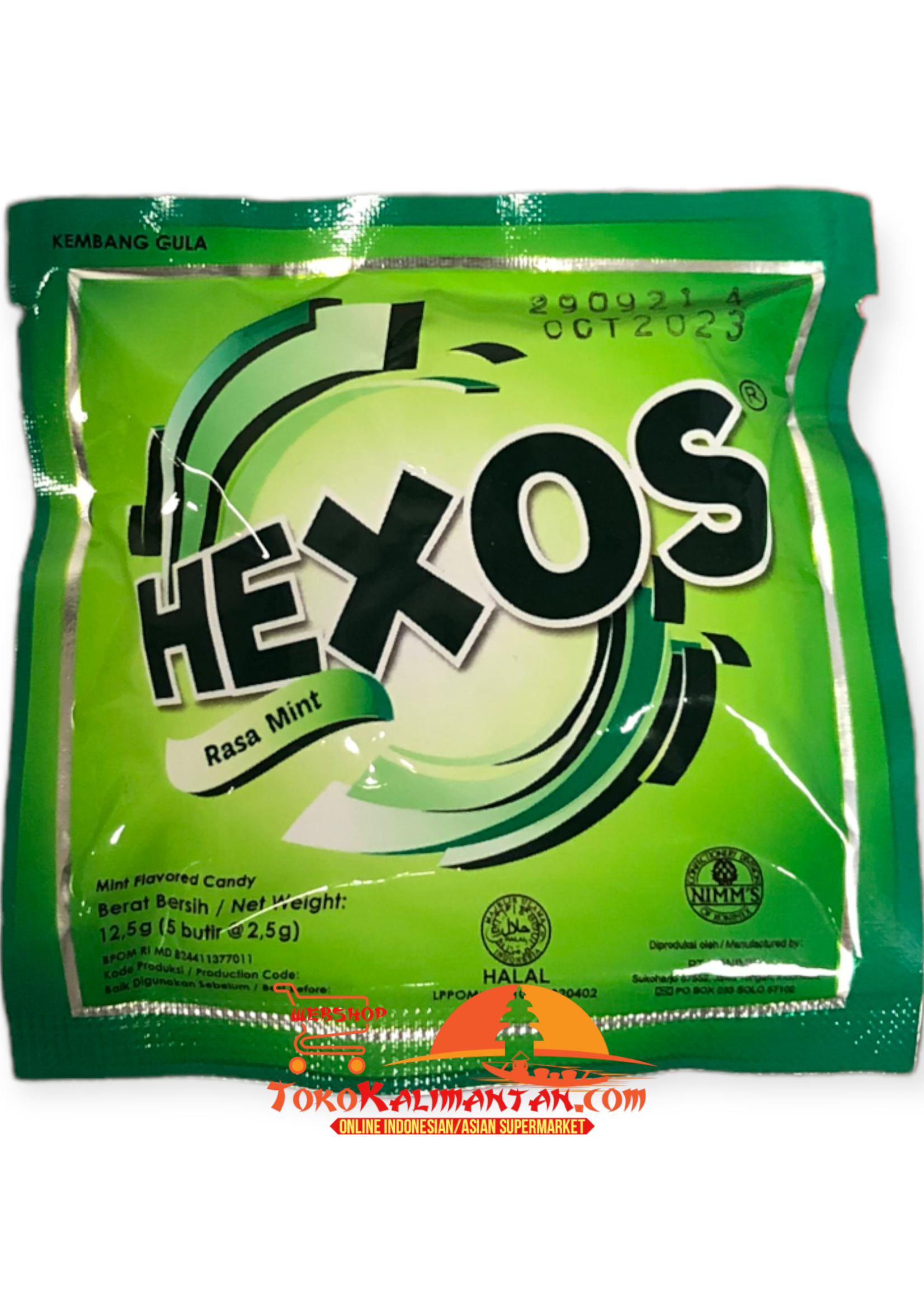 HEXOS HEXOS Permen Rasa Mint 12.5 gram