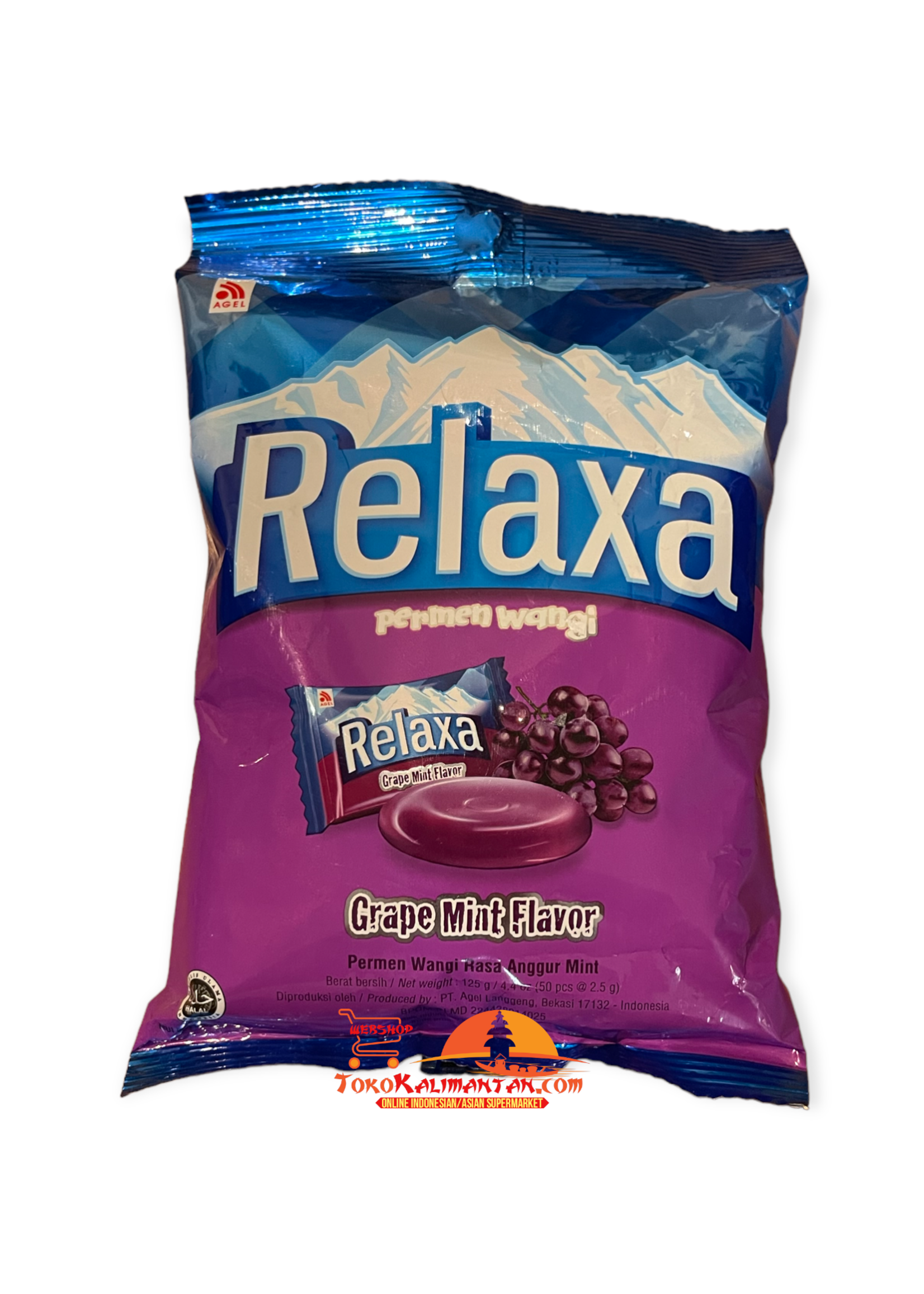 Relaxa Relaxa - permen wangi grape mint flavor