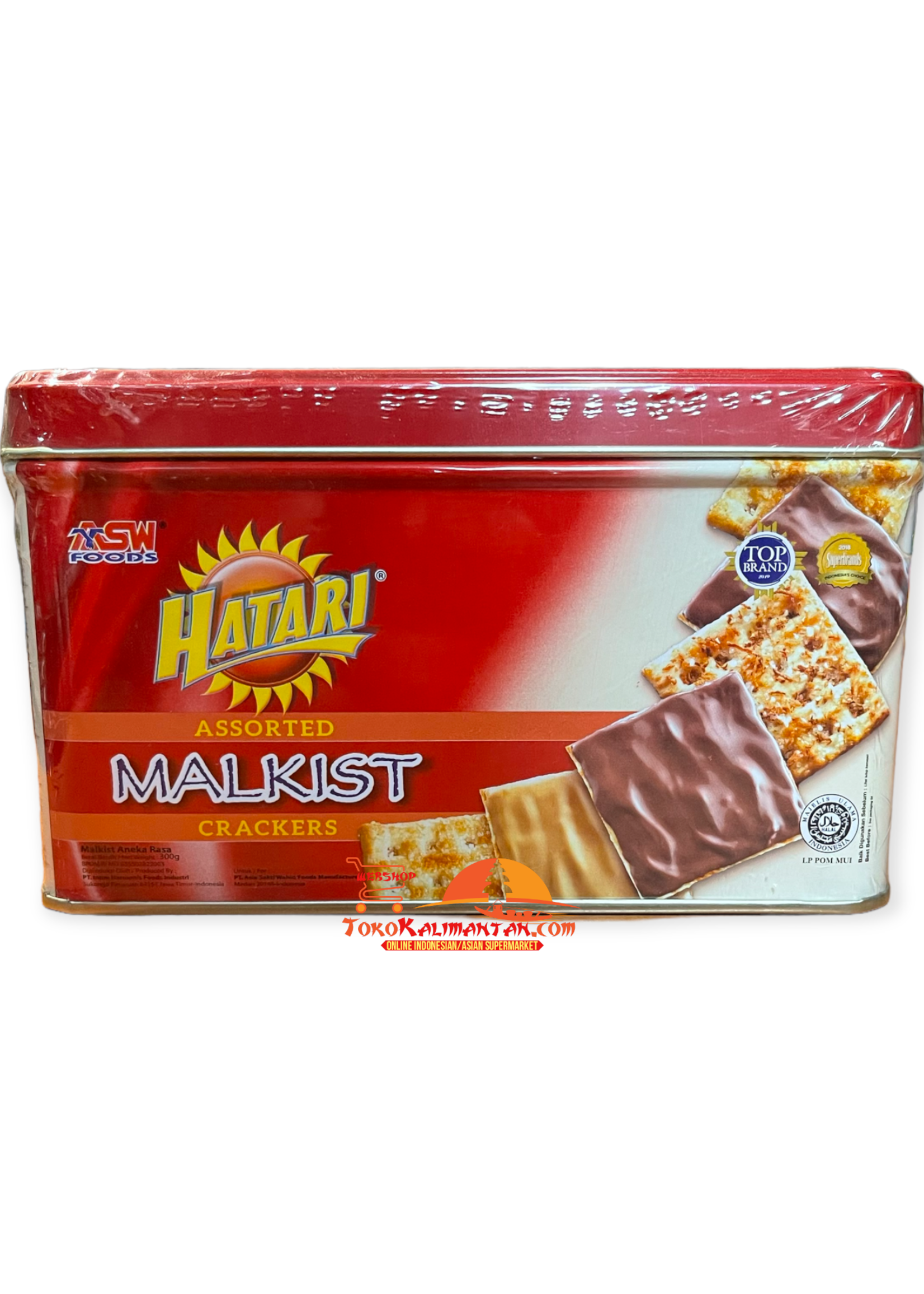 Hatari Hatari - Malkist crackers kaleng