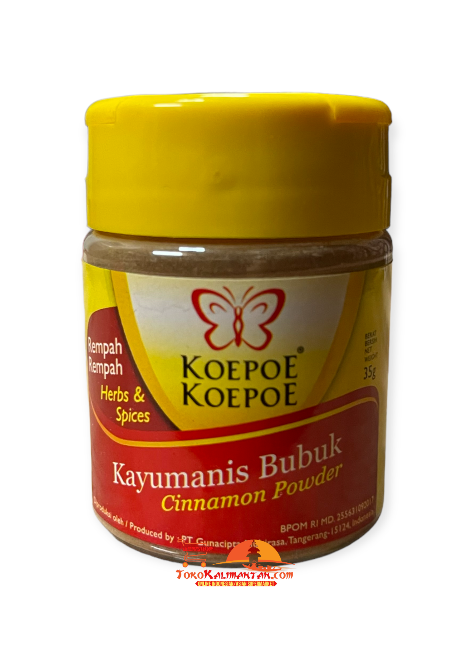 Koepoe-Koepoe Koepoe koepoe - kayu manis bubuk