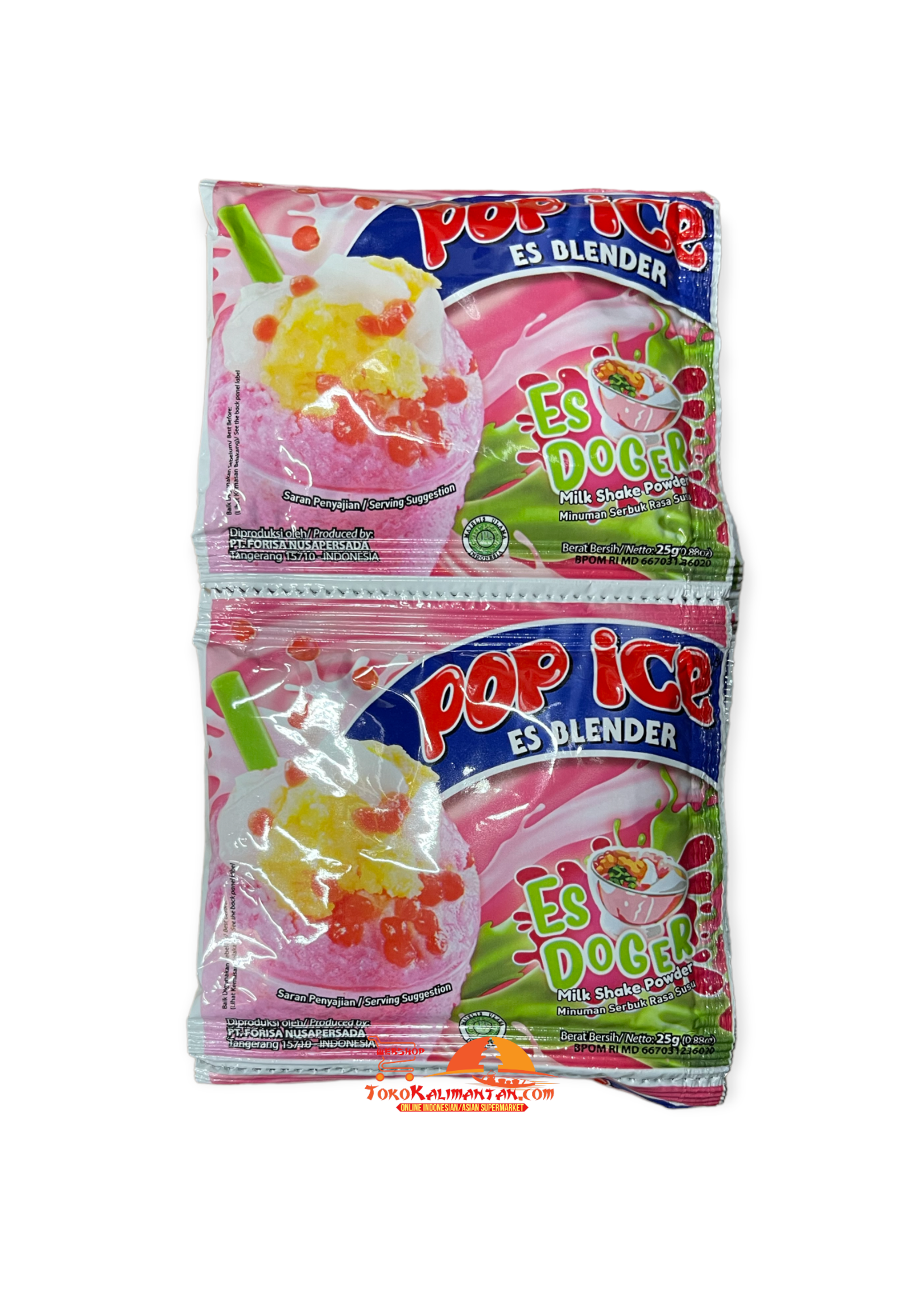 Pop Ice Pop Ice - rasa es doger  10 sachet