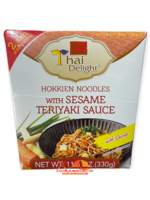 Thai Delight Thai Freude Hokkien -Nudeln mit Sesam Teriyaki Sauce 330 Gramm