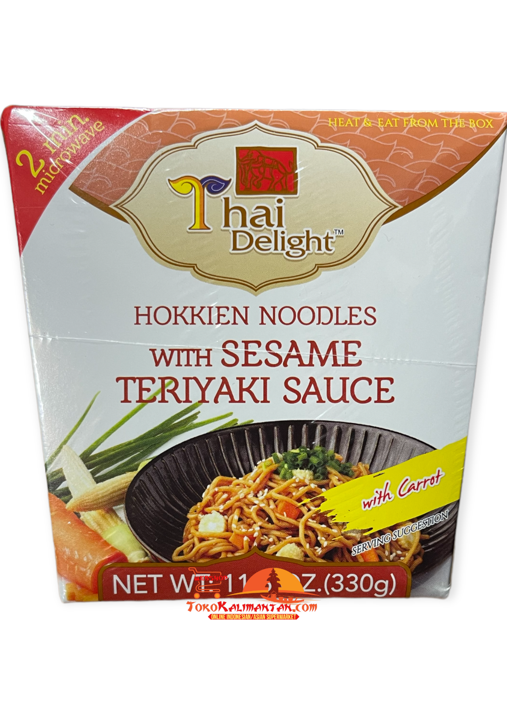 Thai Delight Thai Delight Hokkien Noodles With Sesame Teriyaki Sauce 330 gram