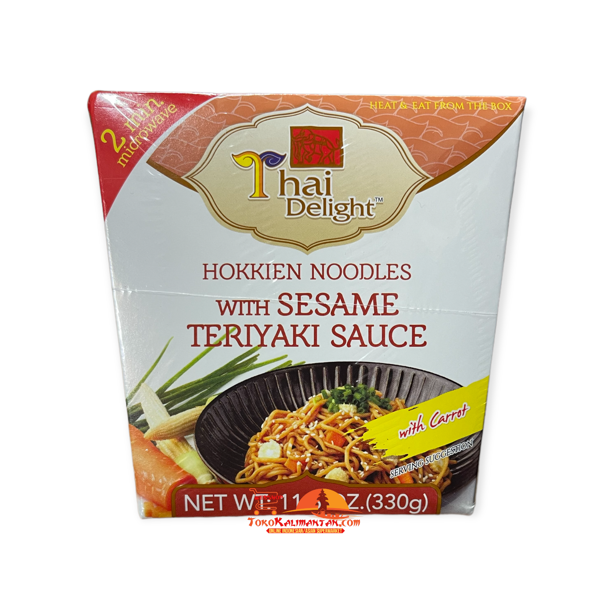 Thai Delight Thai Delight Hokkien Noodles With Sesame Teriyaki Sauce 330 gram