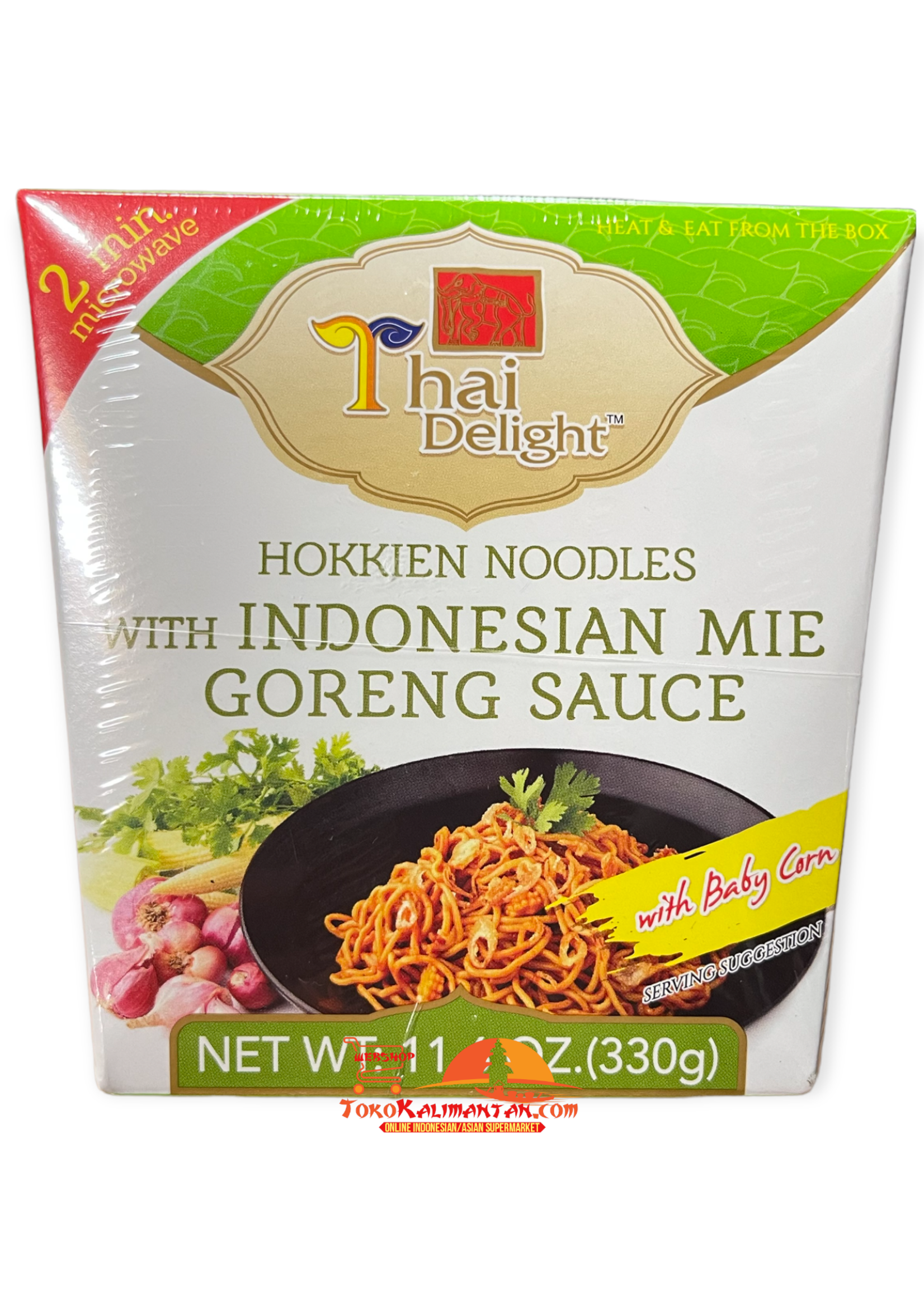 Thai Delight Thai Delight Hokkien Noodles With Indonesian mie goreng sauce  330 gram