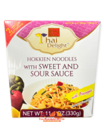 Thai Delight Thai Freude Hokkien -Nudeln mit süßer und saurer Sauce 330 Gramm