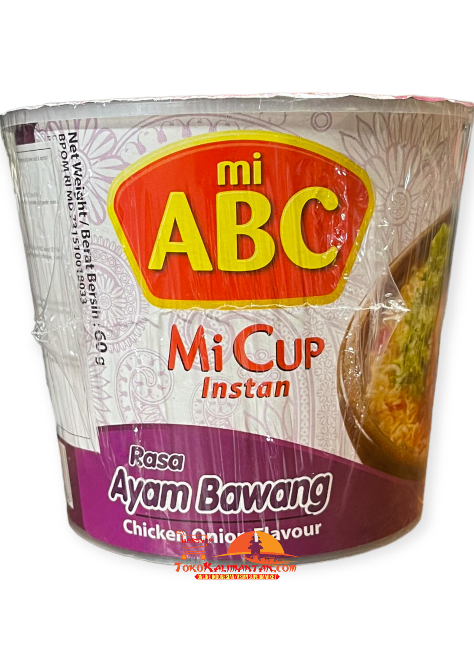 ABC Noodles ABC Noodles - Ayam Bawang chicken omino Flavour 60g
