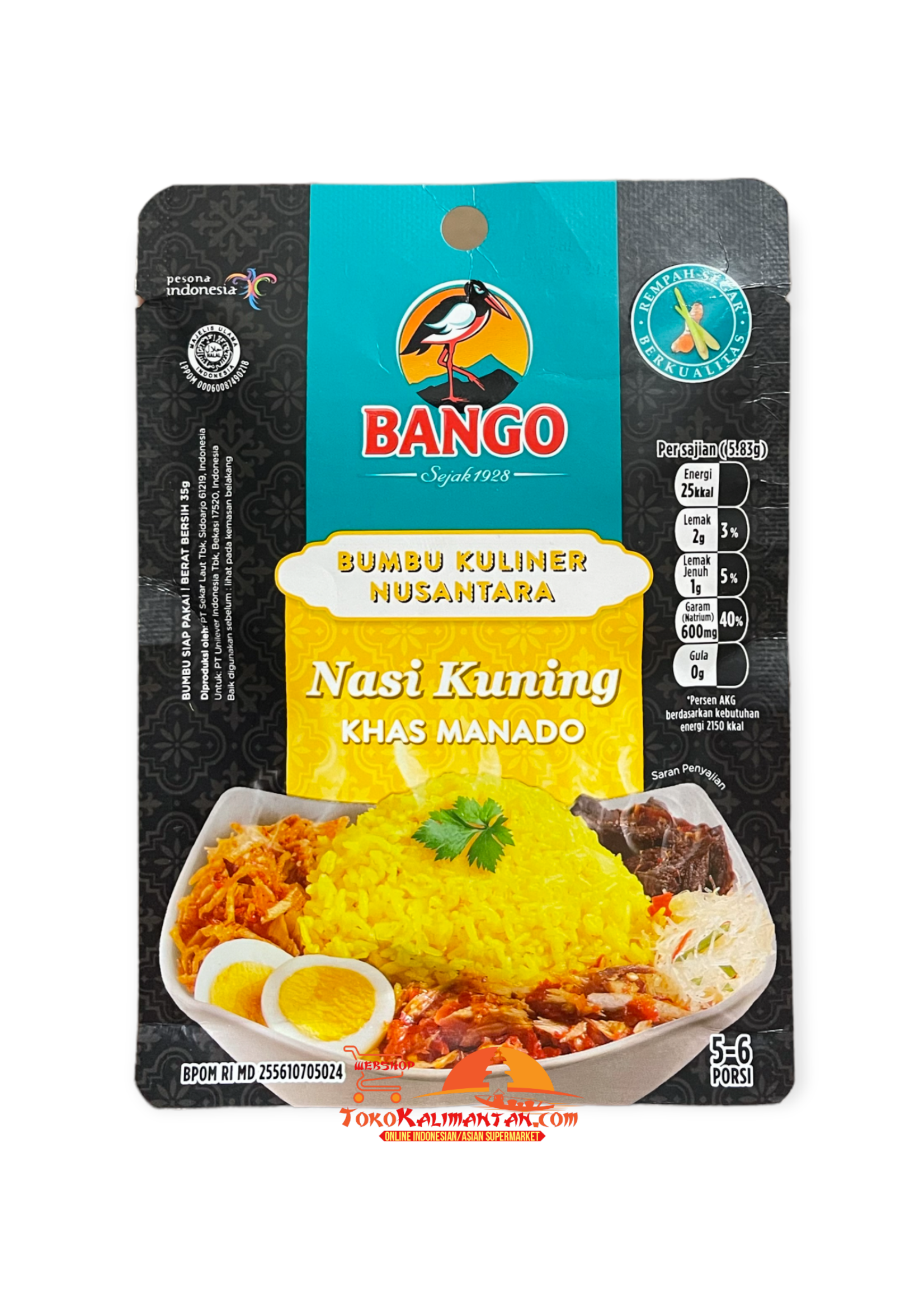 Bango Bango - Nasi kuning  Khas Manado