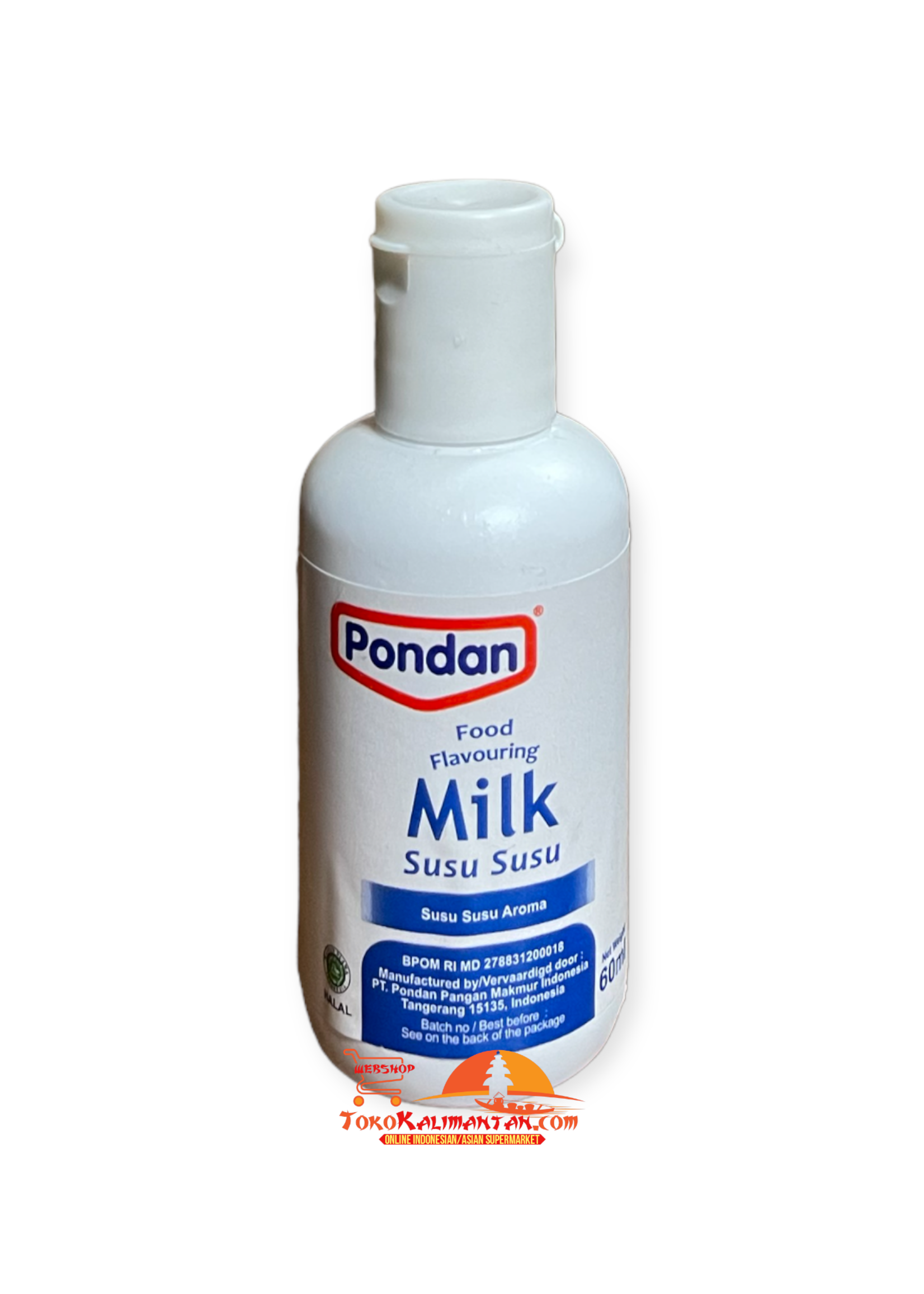Pondan Pondan aroma - Susu susu (Milk) 60 ml