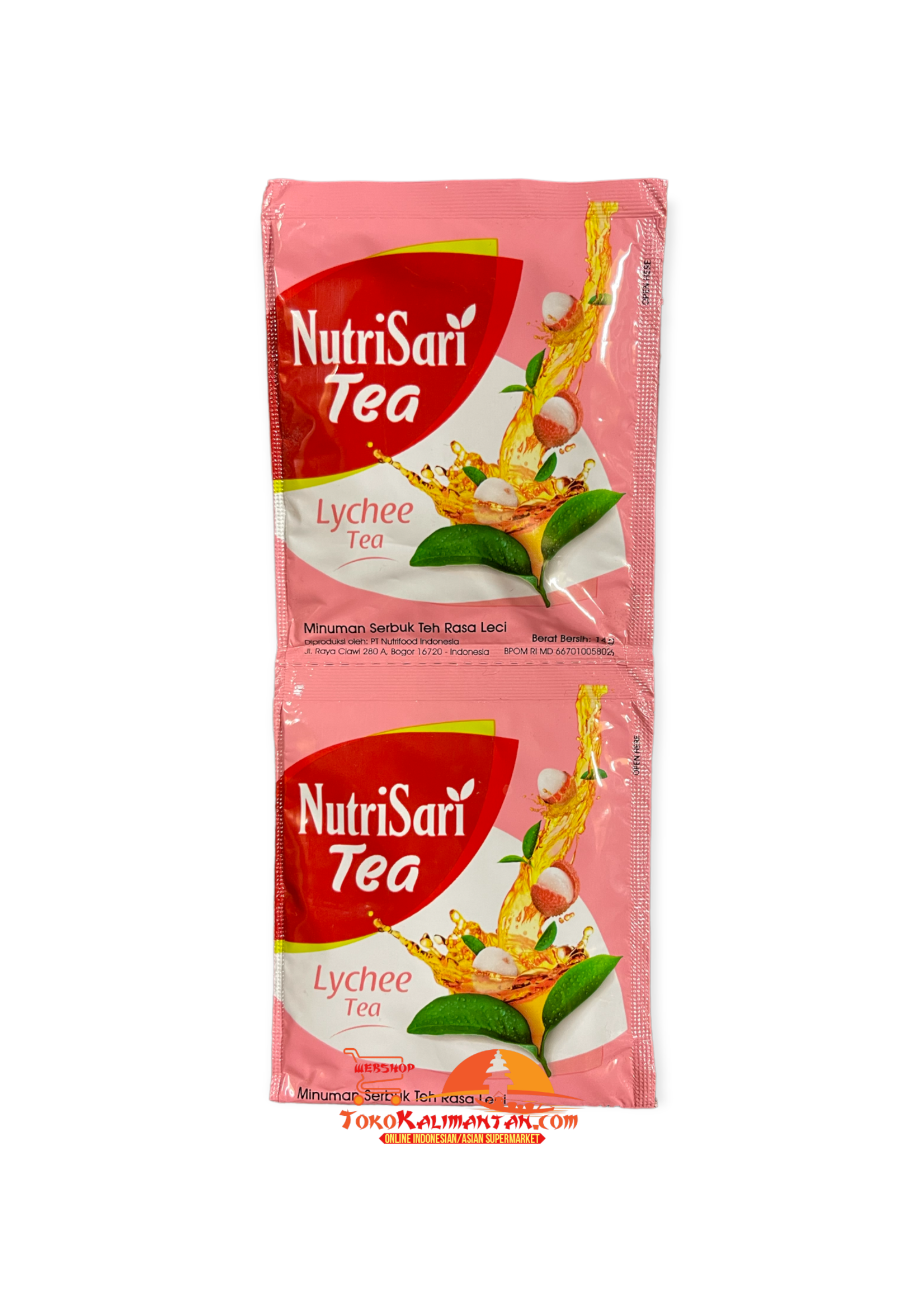 NutriSari NutriSari Lychee Tea  10 Sachet