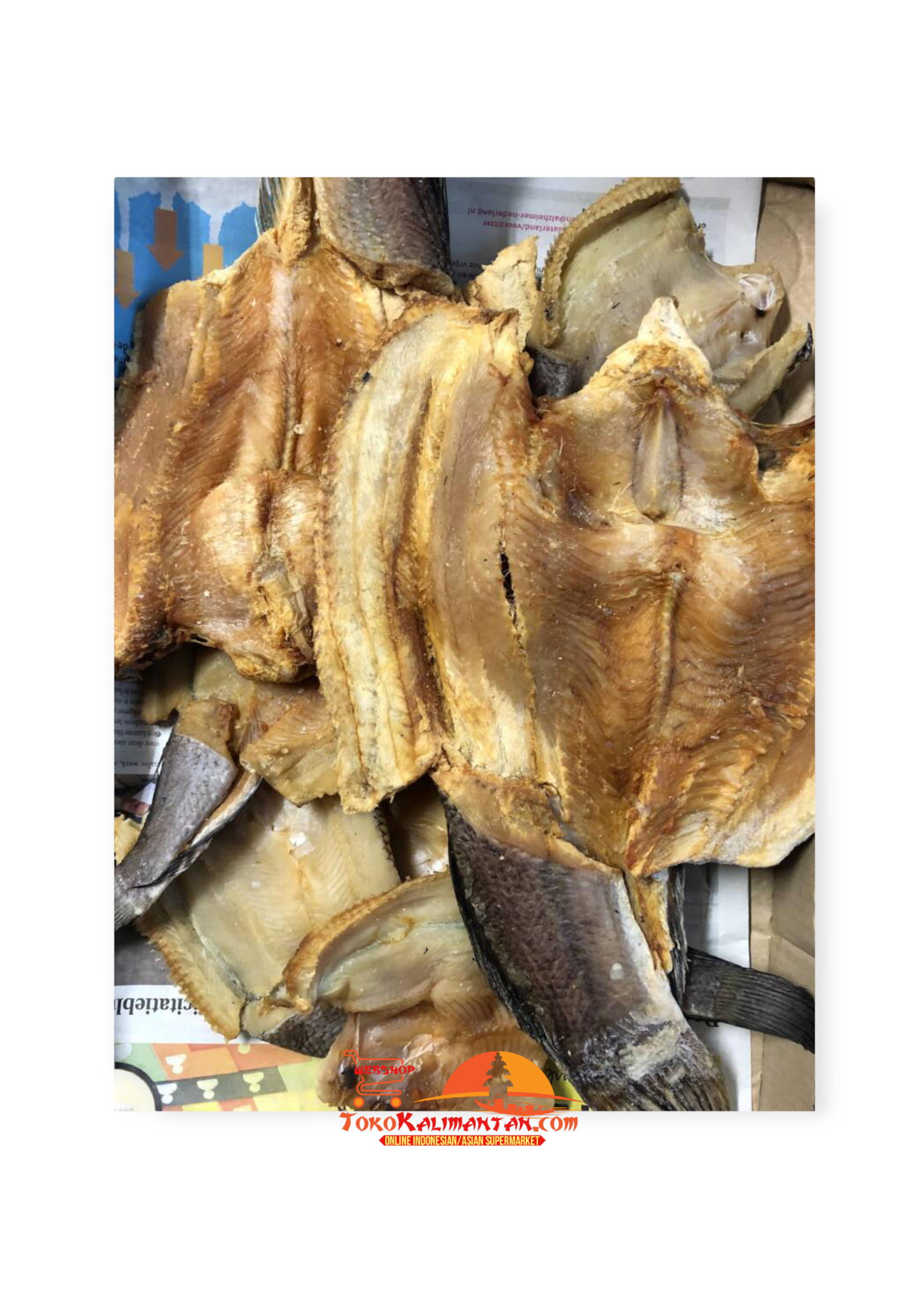 Toko Kalimantan Toko Kalimantan - Ikan Gabus besar asin 500 gram
