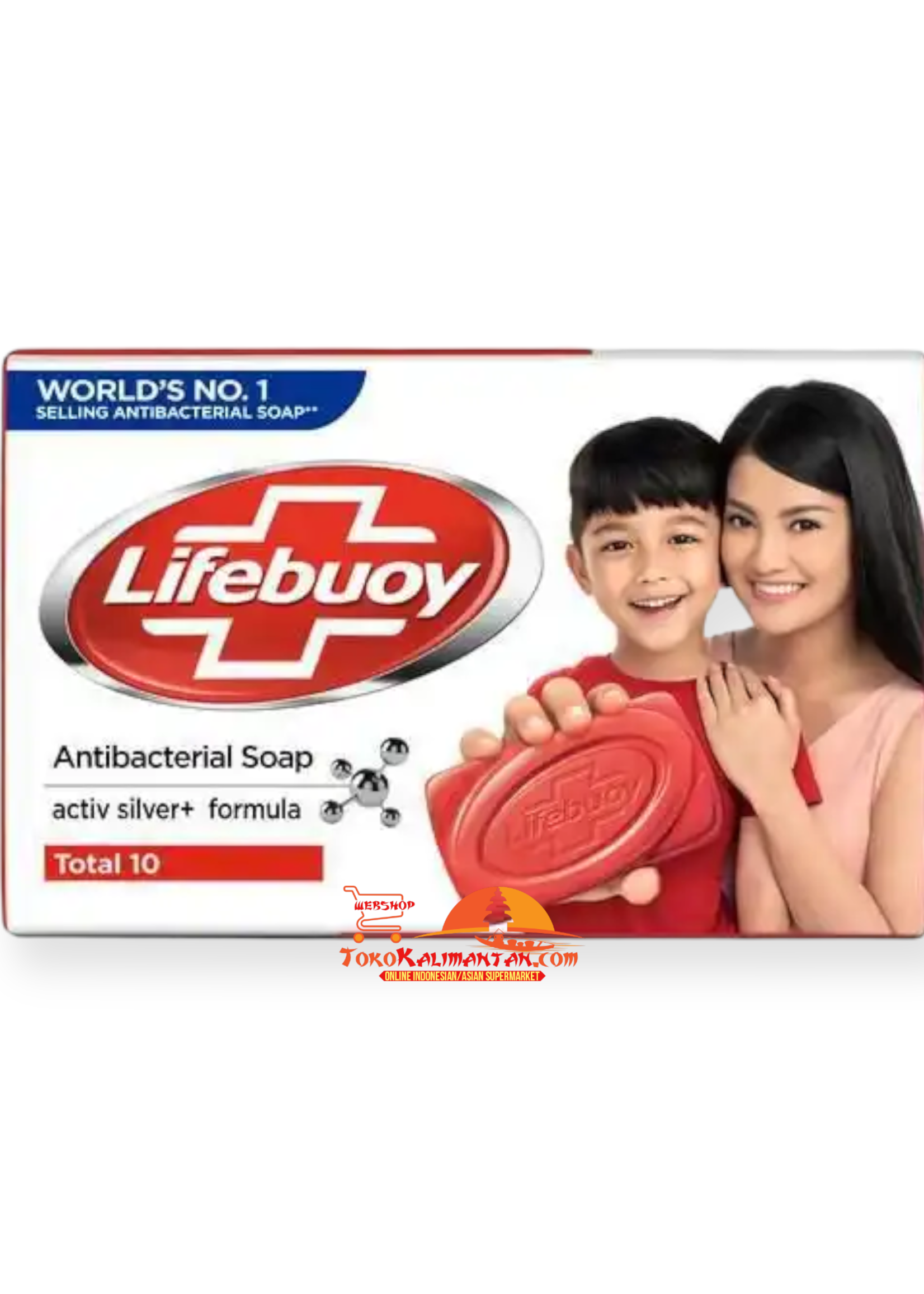 Lifebuoy Lifebuoy antibacterial soap  - Total 10