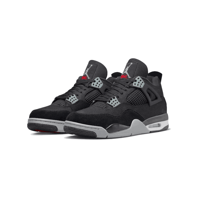 Air Jordan 4 Black Canvas - Ramses Shop