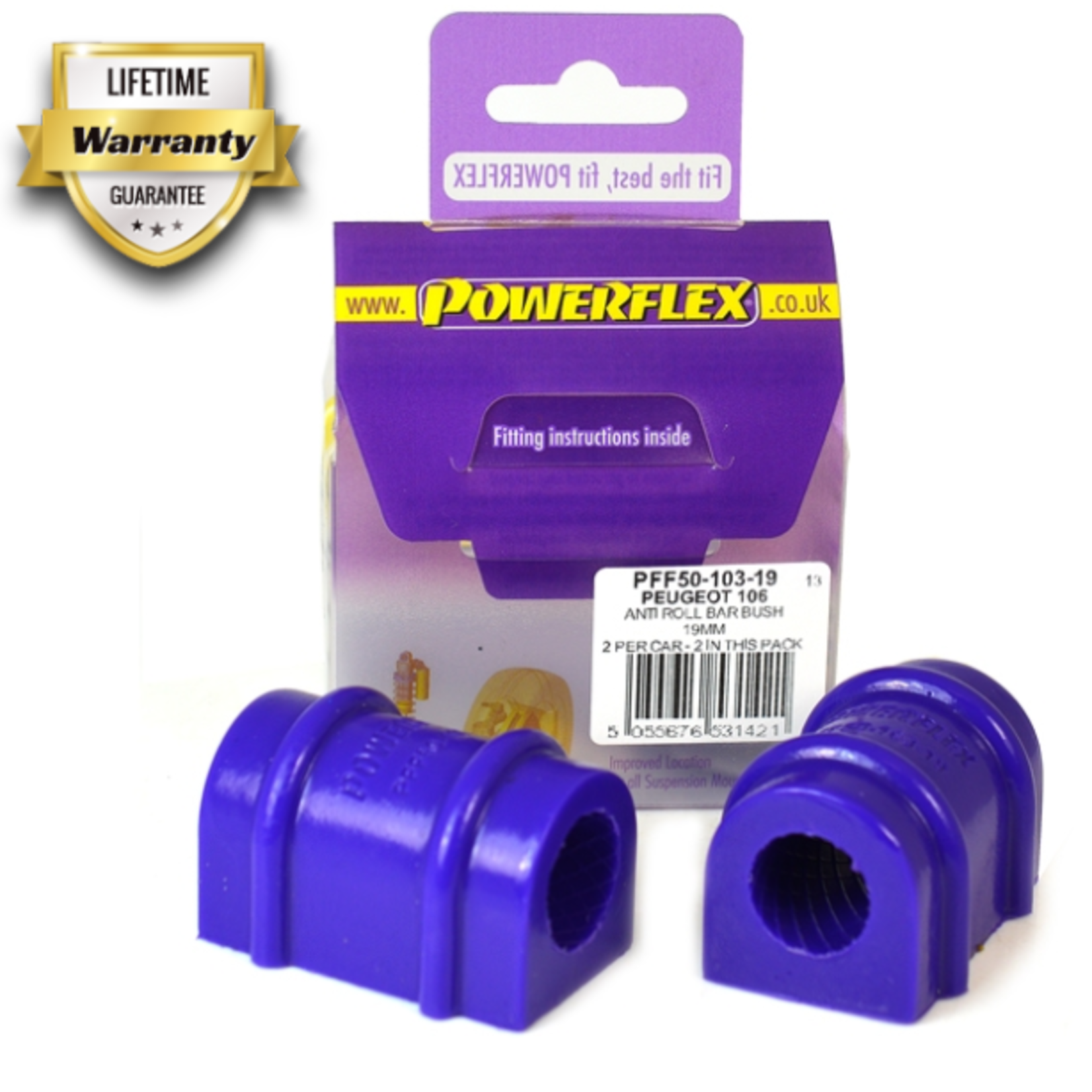 Powerflex Anti Roll Bar Bush 20mm