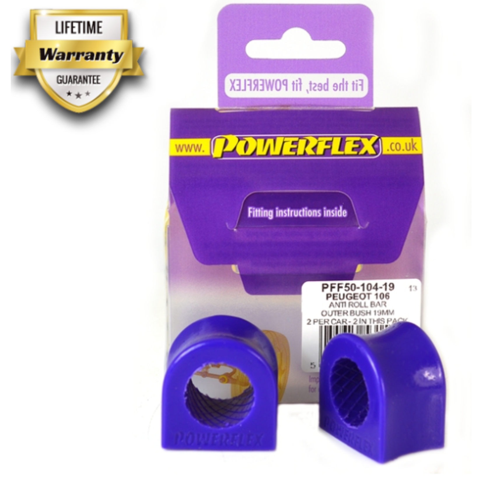 Powerflex Anti Roll Bar Outer Bush 19mm