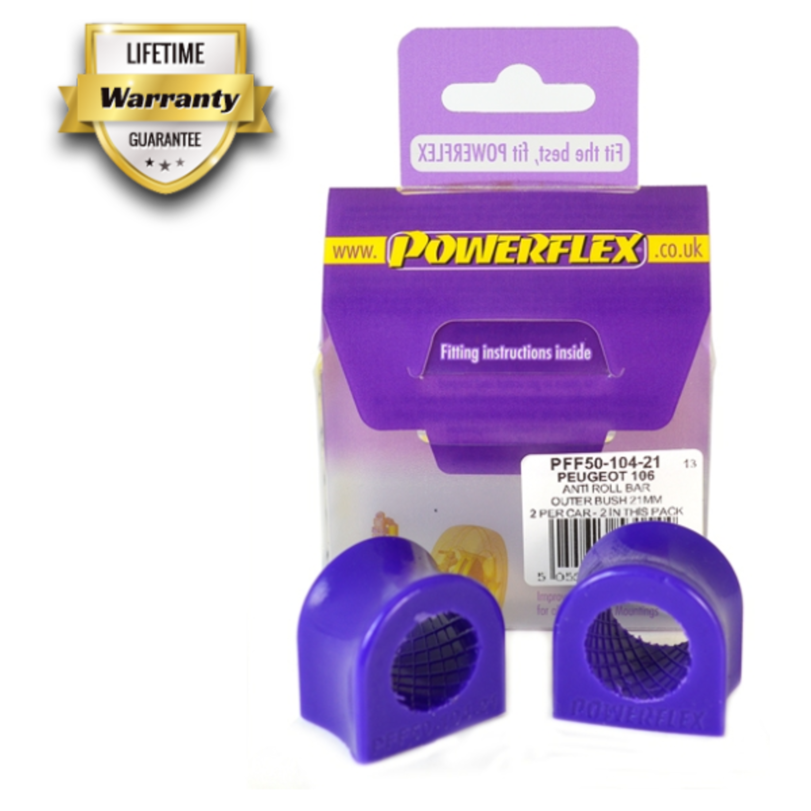 Powerflex Anti Roll Bar Outer Bush 21mm