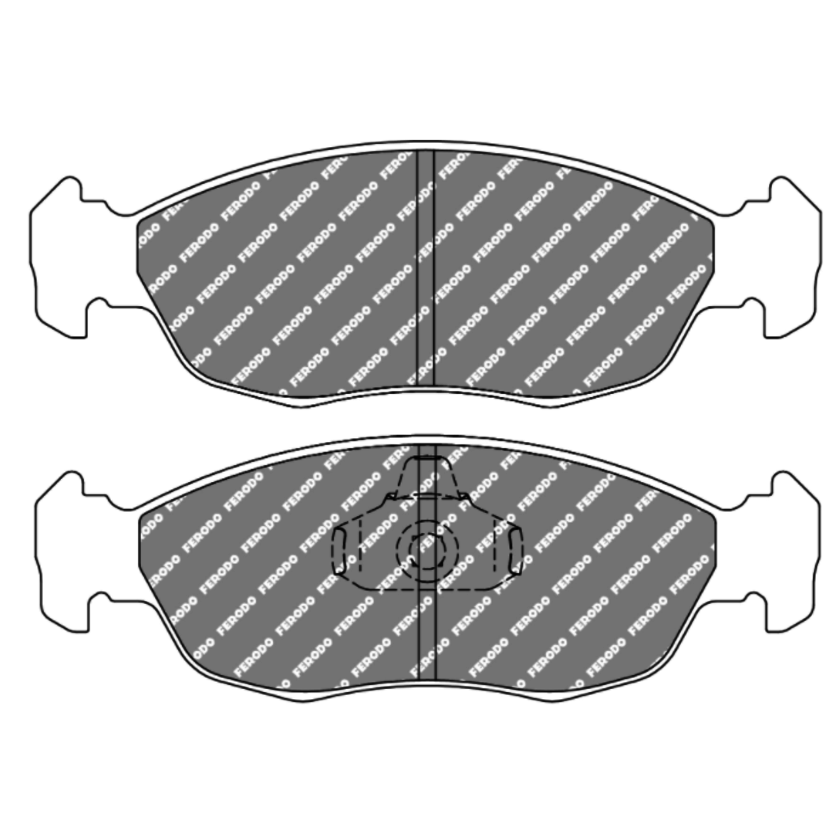 Ferodo racing FCP876H remblokken