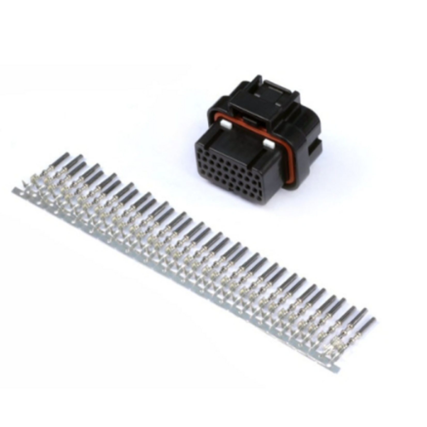 Haltech Plug and Pins Only - AMP 34 Pin 4 Row 3 Keyway Superseal Connector