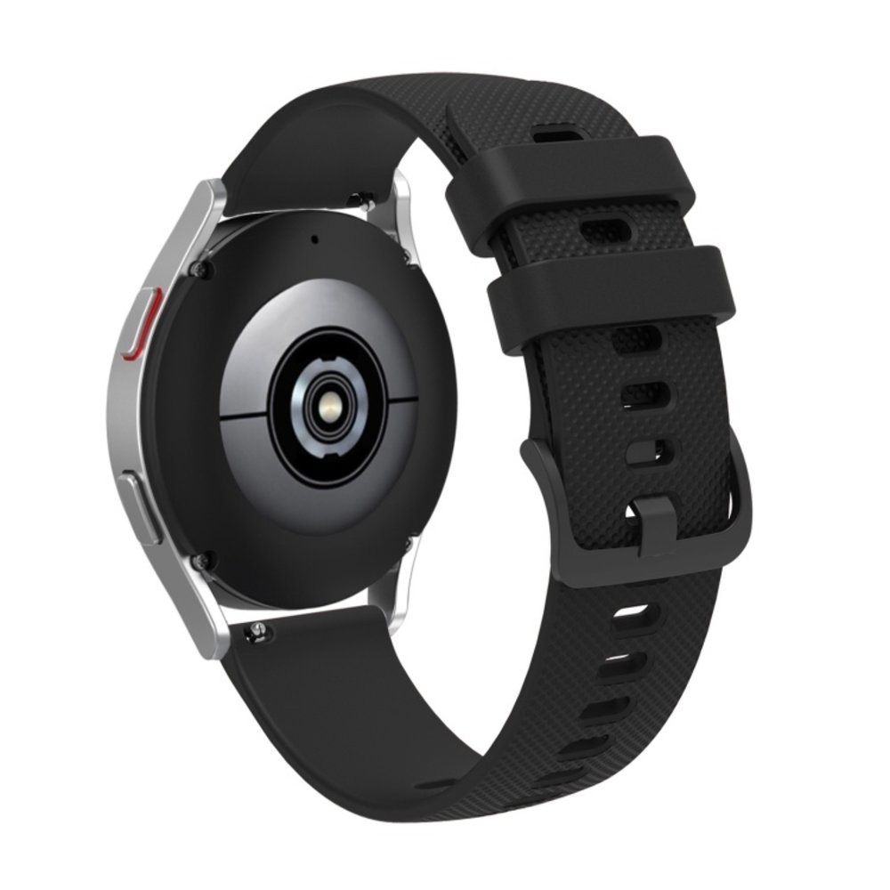 Bandje voor Samsung Galaxy Watch 3 (45 mm) zwart Smartwatch bandjes