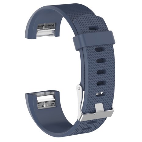 Bandje voor Fitbit Charge - metaalblauw - Smartwatch bandjes en accessoires | Intercella