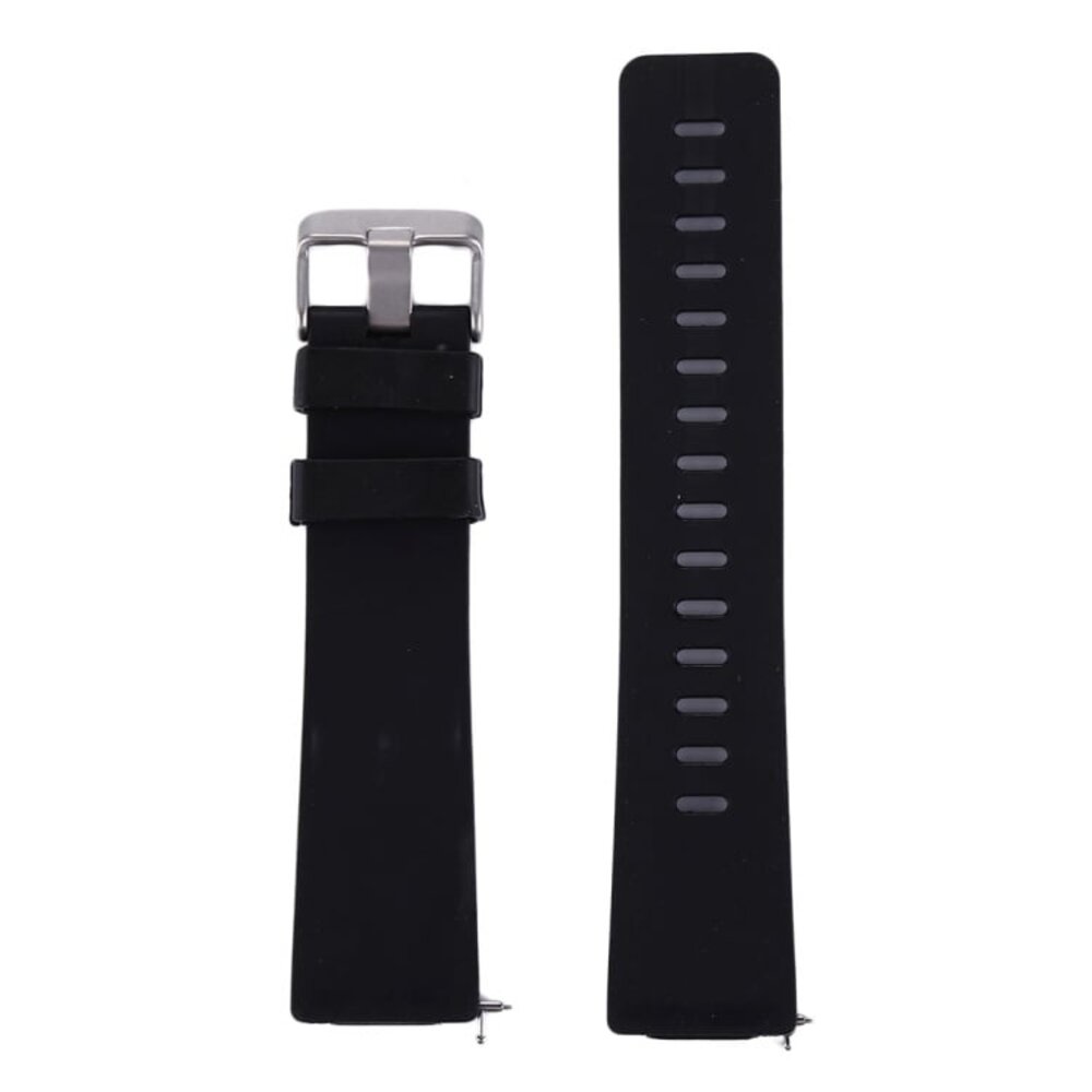 Intercella siliconen bandje (zwart) - geschikt voor Fitbit Versa/Versa 2 - M/L Intercella siliconen bandje (zwart) - geschikt voor Fitbit Versa/Versa 2 - M/L