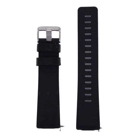 Intercella siliconen bandje (zwart) - geschikt voor Fitbit Versa/Versa 2 - M/L Intercella siliconen bandje (zwart) - geschikt voor Fitbit Versa/Versa 2 - M/L