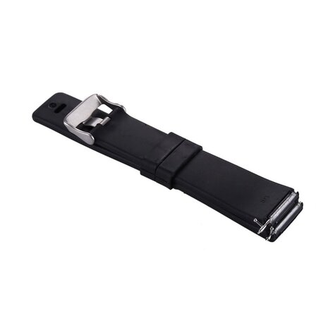 Intercella siliconen bandje (zwart) - geschikt voor Fitbit Versa/Versa 2 - M/L Intercella siliconen bandje (zwart) - geschikt voor Fitbit Versa/Versa 2 - M/L