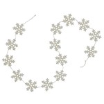 Scout handmade goods Filzgirlande Snowflake