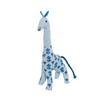 Scout handmade goods Giraffe Blockprint blau