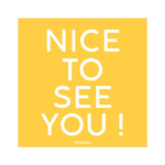 Fidea Design Brillenputztuch Durchblick "Nice to see you"