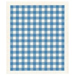 MORE JOY Schwammtuch Gingham Blue